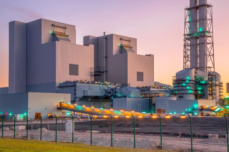 New coal and biomass powered plant